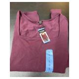 Burgundy Long Sleeve Women