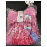 Pink Pullover Set with Decorative Design