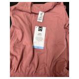 Pink Tank Dress with Elastic Hem