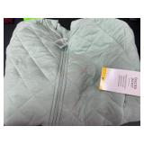 Quilted Jacket in Mint Green, Size M