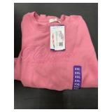 Pink Maryland Crewneck Sweatshirt, Size XXL