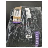 Eddie Bauer Black Faux Shearling Jogger Pants XXL