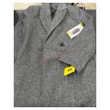 DKNY Herringbone Medium Fashion Coat