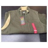 Lee Green Sleeveless Vest, XL