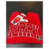 Red Christmas Sweater with 