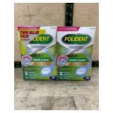 Polident Rapid Clean Antibacterial Denture Cleaner