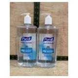 Purell Advanced Hand Sanitizer, 2 Bottles