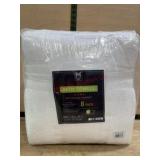 8-Pack White Bath Towels, 28 x 54 Inches