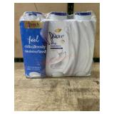 Three-Pack Dove Deep Moisture Body Wash