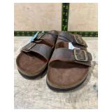 Brown Double-Strap Women