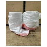 Two Rolls of White Trash Bags