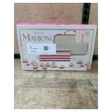 Tile Mahjong Game Set with Carrying Case