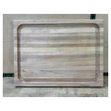 Wood Cutting Board With Juice Groove