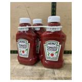 Heinz Tomato Ketchup, 3-Pack Plastic Bottles
