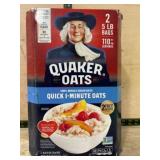 Quaker Quick 1-Minute Oats, 2 Bags