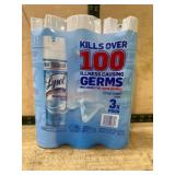 Lysol Disinfectant Spray 3-Pack Crisp Linen
