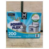 200 Tall Kitchen Bags with Drawstring Closure