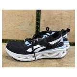 Reebok Athletic Running Shoes, Black and White