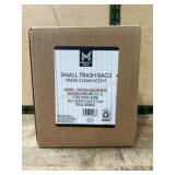 Small Trash Bags, Fresh Clean Scent, 200 Count