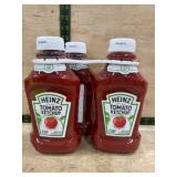3 Heinz Tomato Ketchup Bottles