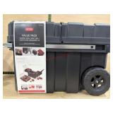 Keter Sliding Tool Chest and Cantilever Organizer