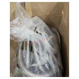 100-Foot Flexible Steel Garden Hose, Open Box