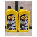 Two Pennzoil 5W-20 Full Synthetic Motor Oils