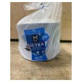 Pack of 204 Ultra Dinner Paper Plates