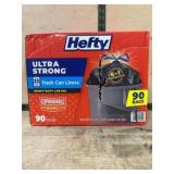 Hefty Ultra Strong Trash Can Liners, 90 Bags