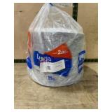 Plastic Disposable Plates, Pack of 186