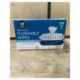 Flushable Wipes, Fresh Scent, 540-Count
