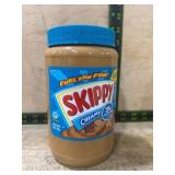 Skippy Creamy Peanut Butter Jar