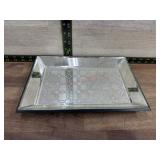 Etched mirrored decorative
