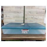 39x20x6.5 under bed storage tote