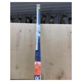 Leveler 55x72 trim and go fabric roller shade
