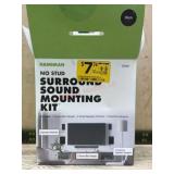 No stud surround sound mounting kit