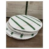 5 round carpet bonnets