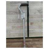 Metal walking cane