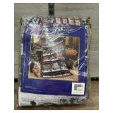 Heritage village afghan throw