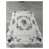 Floral rug approx 68 inches x 48 inches