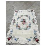 Floral rug approx 68 inches x 48 inches