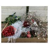 Flat of Christmas decor