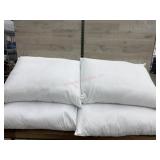 6 standard pillows