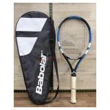Babolat tennis racquet with cover
