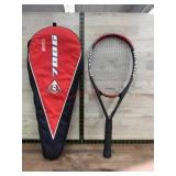 Dunlop tennis racquet with cover