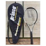 Prince tennis racquet with cover