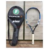 Babolat tennis racquet with cover