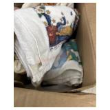 Box of kitchen towels