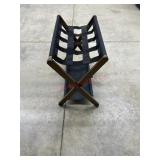 Travel luggage rack