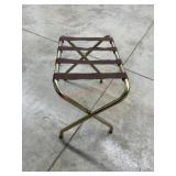 Travel luggage rack